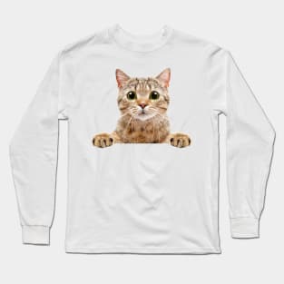 Nice kitten cat Long Sleeve T-Shirt
